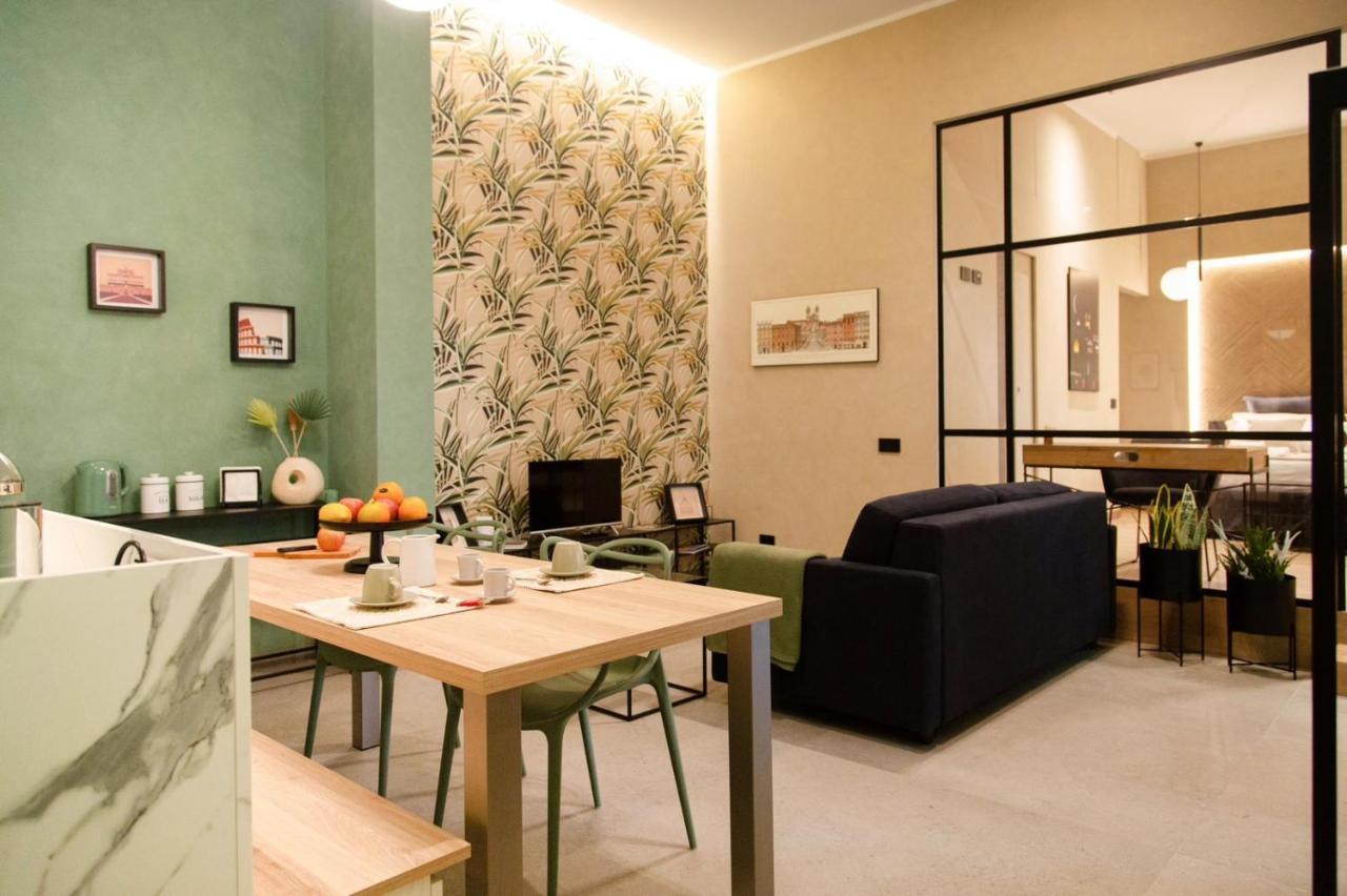 Loft Bianca Mano Lägenhet Rom Exteriör bild